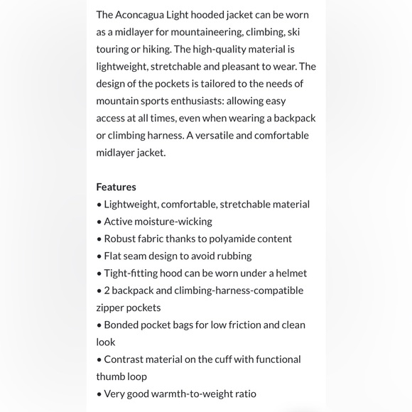 Mammut Light Hooded Jacket - Picture 7 of 7